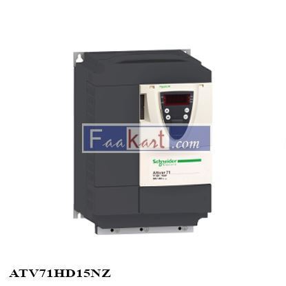 Picture of ATV71HD15NZ  Variable Speed Drive, 15 kW- 3Ph EMC Filter- 380...480 V 3-Phase, With Graphic Display