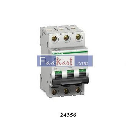 Picture of 24356 Merlin Gerin Circuit Breaker C60N 3P 63A C