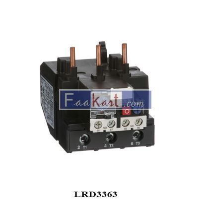 Picture of LRD3363 OVERLOAD RELAY