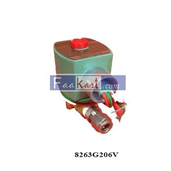 Picture of 8263G206V ASCO Solenoid Valve, Diesel, 250VAC, Rebuilt Kit No. 302001, Pipe Size: 3/8"