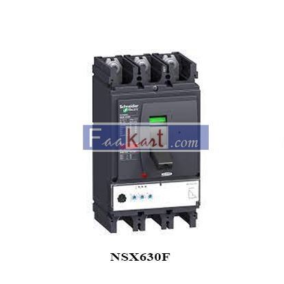 Picture of NSX630F Schneider Circuit Breaker Compact 2.3 - 630A - 3P3D C63F45A630