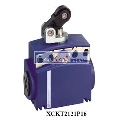 Picture of XCKT2121P16 Schneider  Limit switch plastic roller lever plunger