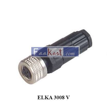 Picture of ELKA 3008 V   HIRSCHMANN FEMALE CONNECTOR ORDER-NO.933 366-100