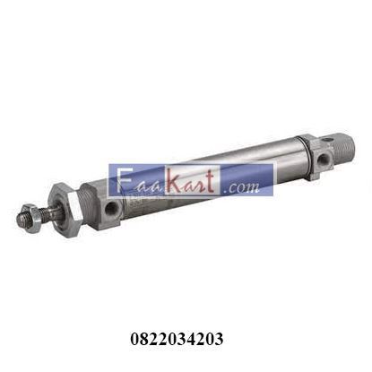 Picture of 0822034203 REXROTH BOSCH PNEUMATIC CYLINDER Mini cylinder ISO 6432, Series MNI MNI-DA-025-0050