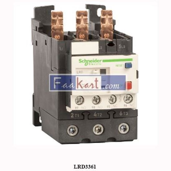 Picture of LRD3361  SCHNEIDER   OVERLOAD RELAY 48-65A