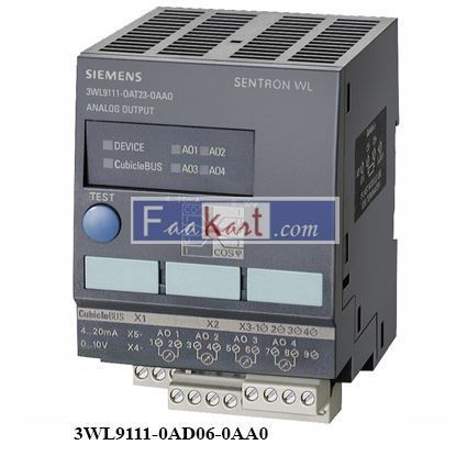 Picture of 3WL9111-0AD06-0AA0 - Siemens Circuit Breaker Coil