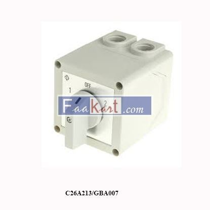 Picture of C26A213/GBA007 Position Rotary Switch,