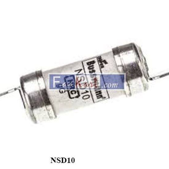 Picture of NSD10  Bussmann Series 10A F1 British Standard Fuse - HRC, gG, 550V ac