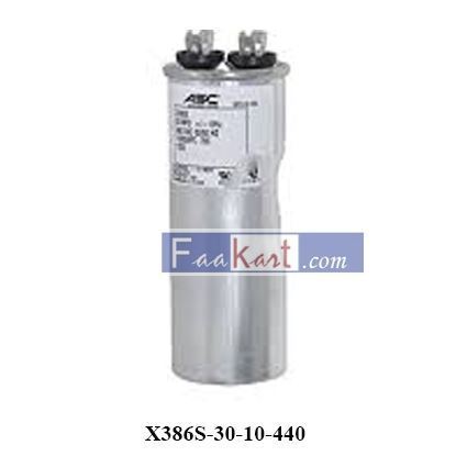 Picture of X386S-30-10-440 CAPACITOR; TYPE: METALLIZED POLYPROPYLENE, CAPACITANCE: 30 UF, 440 VAC