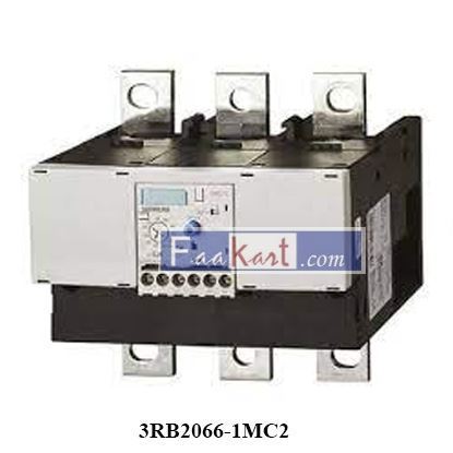 Picture of 3RB2066-1MC2 OVERLOAD RELAY 160...630 A SIEMENS