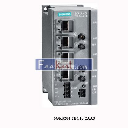 Picture of 6GK5204-2BC10-2AA3  SWITCH, NETWORK SIEMENS