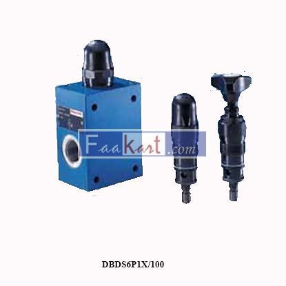 Picture of DBDS6P1X/100 R900423728 REXROTH valve, over flow, boring machine