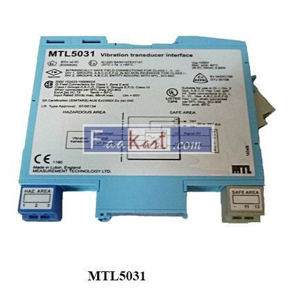 Picture of MTL5031 EATON  MTL 5031  Vibration Transducer Interface