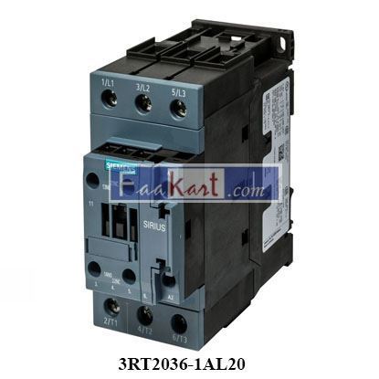 Picture of 3RT2036-1AL20  SIEMENS power contactor
