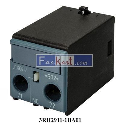 Picture of 3RH2911-1BA01 SIEMENS CONTACT