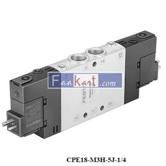 Picture of CPE18-M3H-5J-1/4  FESTO SOLENOID VALVE 163787