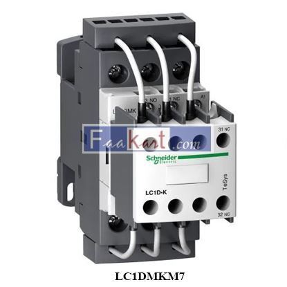 Picture of LC1DMKM7 CONTACTOR 25KVAR COIL 220V 50/60HZ