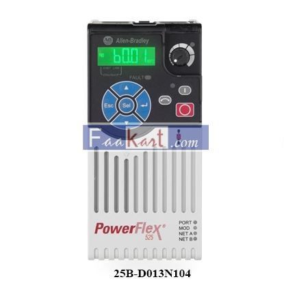 Picture of 25B-D013N104  ALLEN\ POWER FLEX 525 380-480VAC, 13A, 5.5KW (SIZEC),