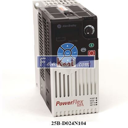 Picture of 25B-D024N104  POWER FLEX  25 380-480VAC, 24A, 11KW (SIZED)
