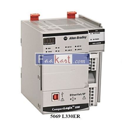 Picture of 5069 L330ER  ALLEN PLC-ETP\ COMPACTLOGIX 5380 CONTROLLER 3MB, 31 I/O'S, 50 NODES STANDARD