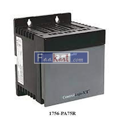 Picture of 1756-PA75R Allen-Bradley 1756-PA75R ControlLogix 85-265 VAC Redundant Power Supply,