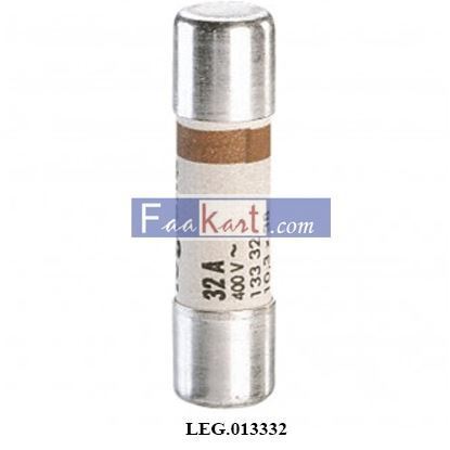 Picture of LEG.013332 32A GG  LEGRAND LEGRAND CYLINDRICAL INDUSTRIAL CATRIDGE FUSE, TYPE AM, 10X38, 10A, WITHOUT INDICATOR