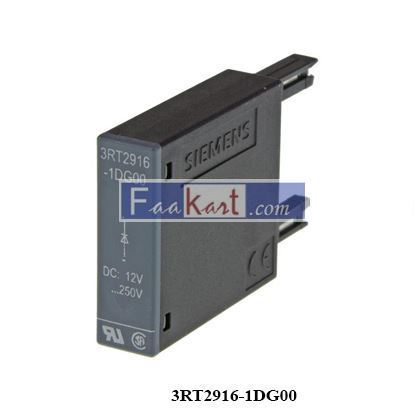 Picture of 3RT2916-1DG00  SURGE SUPPRESSOR, RC COUPLING