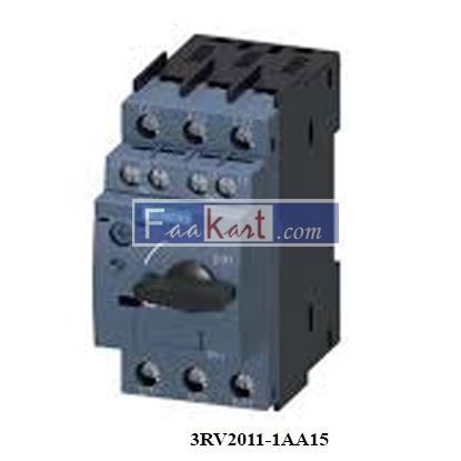 Picture of 3RV2011-1AA15 CIRCUIT-BREAKER SCREW CONNECTION 1.6A SIEMENS