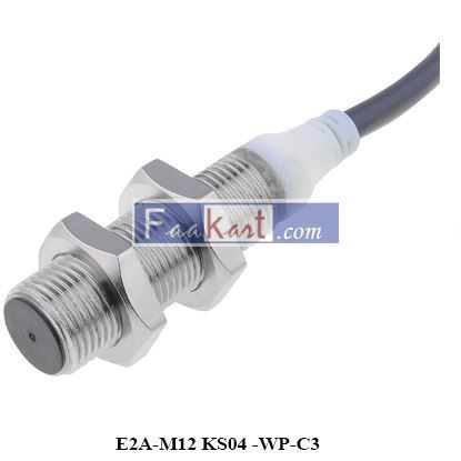 Picture of E2A-M12 KS04 -WP-C3 2M  OMRON PROXIMITY SWITCH