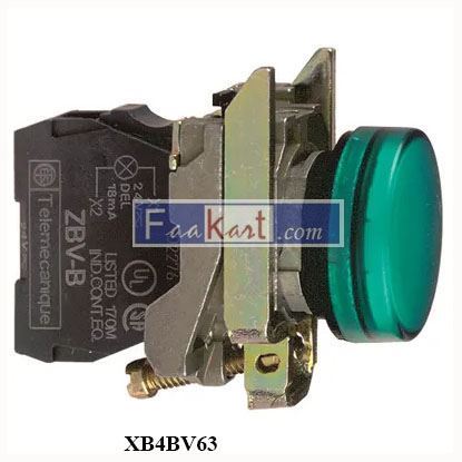 Picture of XB4BV63-088718 SCHNEIDER GREEN INDICATOR