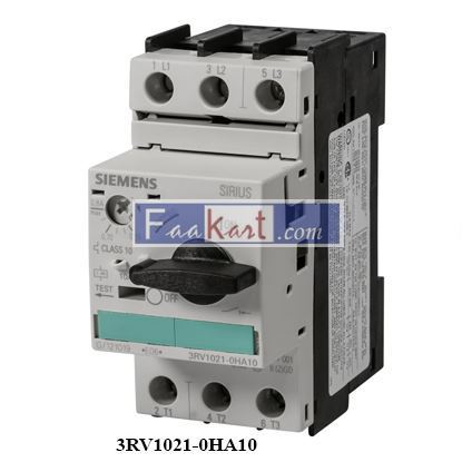 Picture of 3RV1021-0HA10 MCB 0.55-0.8 A SIEMENS