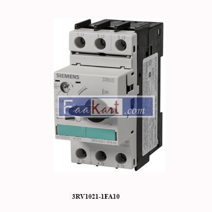 Picture of 3RV1021-1FA10  SIEMENS  circuit breaker