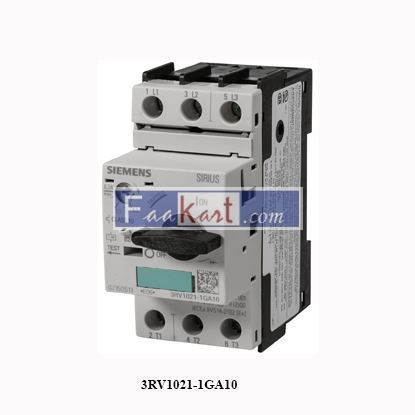 Picture of 3RV1021-1GA10  Siemens  Circuit breaker