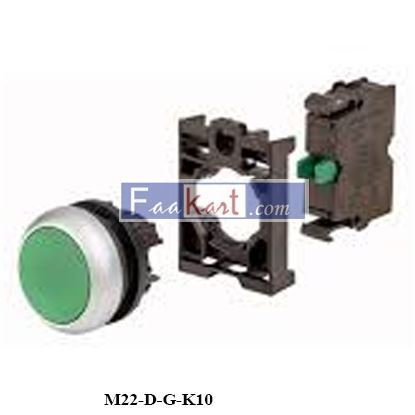 Picture of M22-D-G-K10 Push Button Green,Eaton