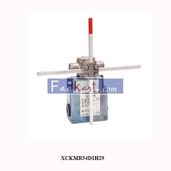 Picture of XCKMR54D1H29 Limit switch, Limit switches XC Standard, XCKMR, stay put crossed rods lever 6 mm, 2x(2 NC), slow, M20
