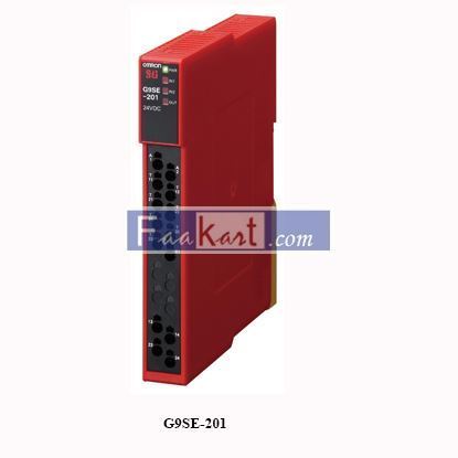 Picture of G9SE-201  24 V dc, 2 Channel, Omron  Safety Relay