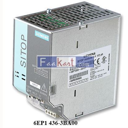 Picture of 6EP1 436-3BA00 SIEMENS SITOP Power Supply