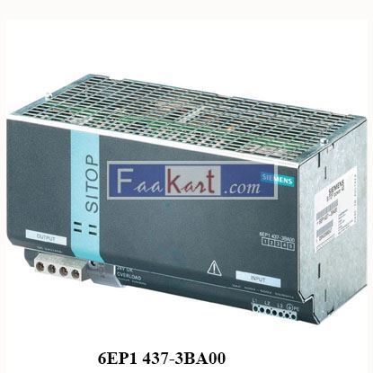 Picture of 6EP1 437-3BA00 SIEMENS SITOP Power Supply