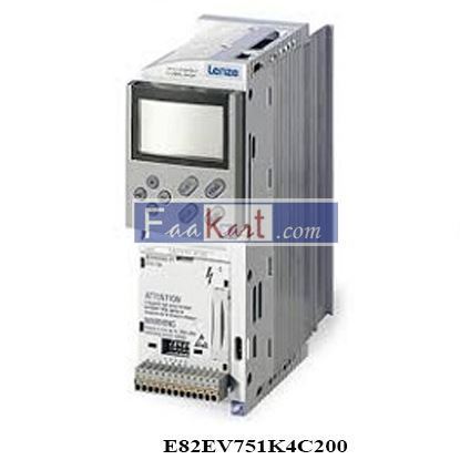 Picture of E82EV751K4C200  FREQUENCY INVERTER 0.75KW  -LENZE 8200