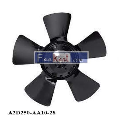 Picture of A2D250-AA10-28 Axial fan , 3 phase , 460V , 60 Hz ,  125W,2670RPM, Make : EBM PAPST
