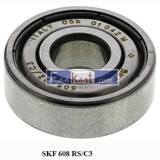 Picture of 608 RS/C3 SKF Deep Groove Ball Bearing