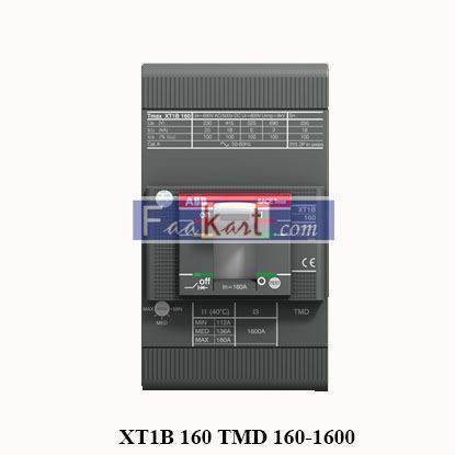 Picture of XT1B 160 TMD 160-1600  ABB CIRCUIT BREAKER
