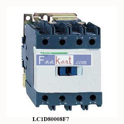 Picture of LC1D80008F7 Schneider CONTACTOR