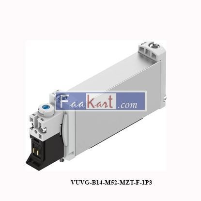 Picture of VUVG-B14-M52-MZT-F-1P3 solenoid valve