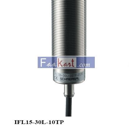 Picture of IFL15-30L-10TP Schmersal Inductive proximity switch DC 3-wire ; Design M30 ; Long design Metal enclosure