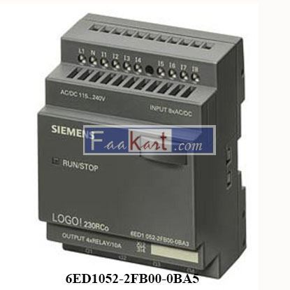 Picture of 6ED1052-2FB00-0BA5 - Siemens Logic Module