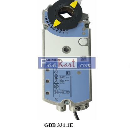 Picture of GBB 331.1E  Air dampers Actuator Siemens
