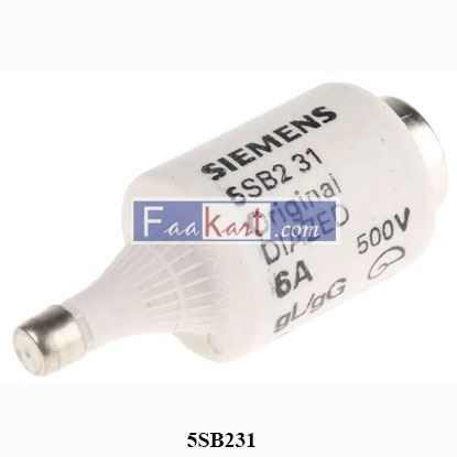 Picture of 5SB231 SIEMENS Diazed Fuse