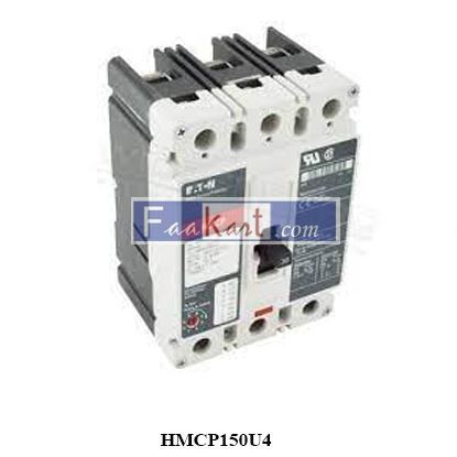 Picture of HMCP150U4 PROTECTOR MOTOR CIRCUIT; 750-2500 A TRIP;150 A CONTINUOUS;600 VAC;3 POLE;UL LISTED; CSA RECOGNIZED;NEMA STARTER SIZE 4 CUTLER-HAMMER WESTINGHOUSE/EATON US CORPORATION