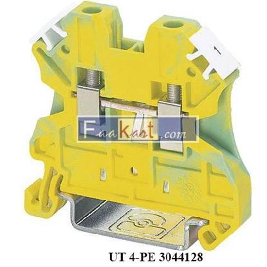 Picture of UT 4-PE 3044128  PHOENIX CONTACT TERMINAL BLOCK